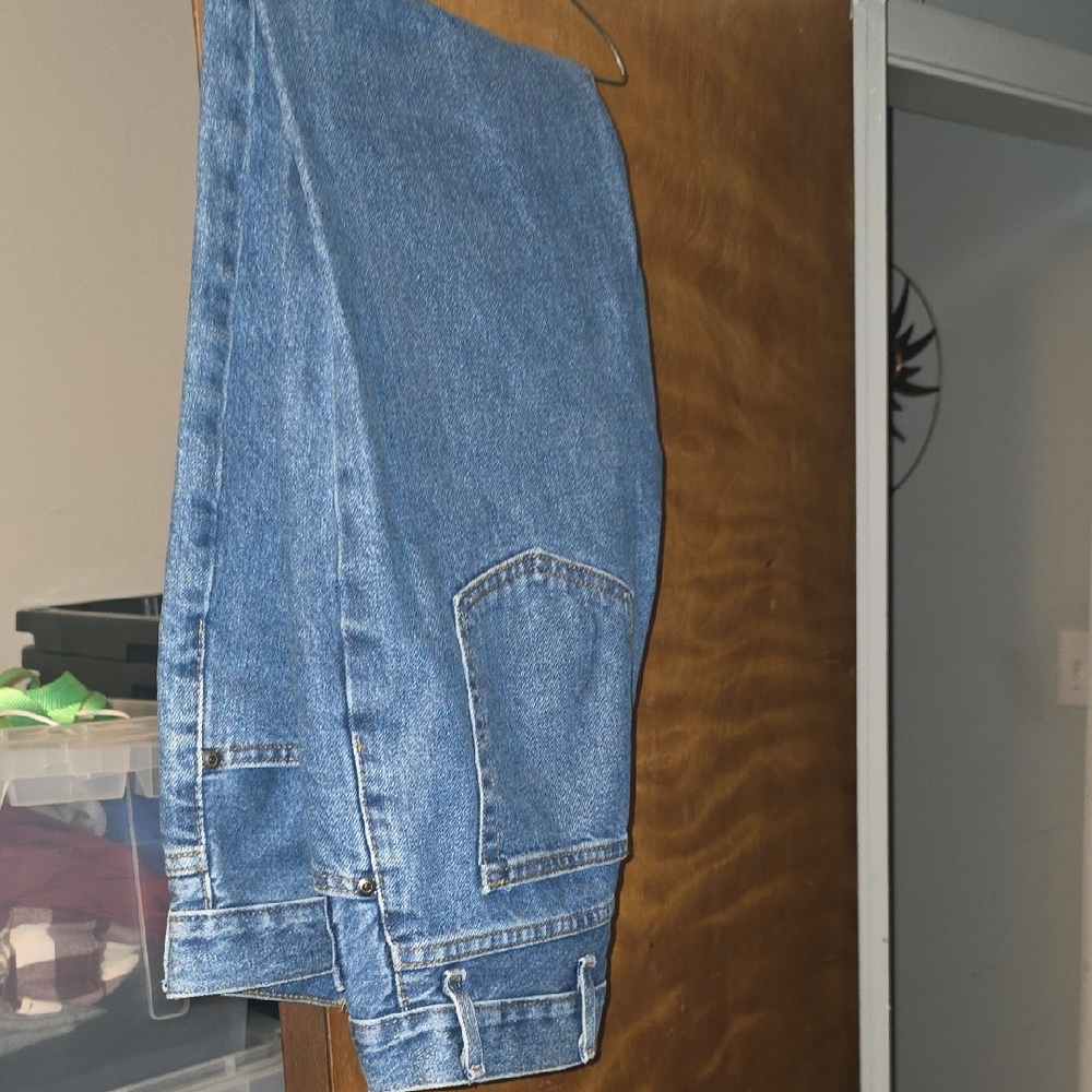 George Men's Straight Blue Jeans